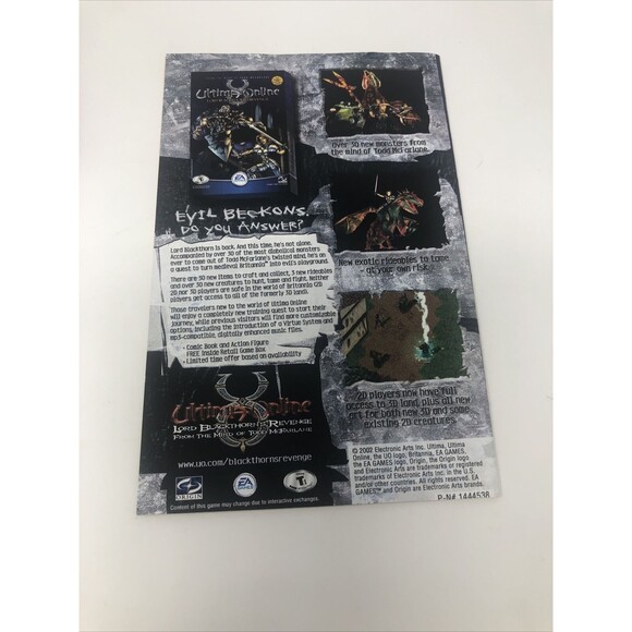 Ultima Online Lord Blackthorn's Revenge McFarlane 2002 PC EA Game Action Figure! - Picture 9 of 16